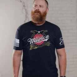 Murica Brewing T-Shirt - Midnight Navy 8 Murica Brewing T-Shirt - Midnight Navy -Fashion Trend Clothing Store BlankPoster 2000x2000 GS5739MuricaSince1776Men sTee MidnightNavy