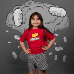 Youth Landmine T-Shirt - Red