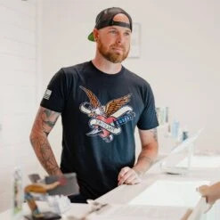 Patriot Ink T-Shirt - Black -Fashion Trend Clothing Store BlankPoster 2000x2000 GS5793PatriotInk Black