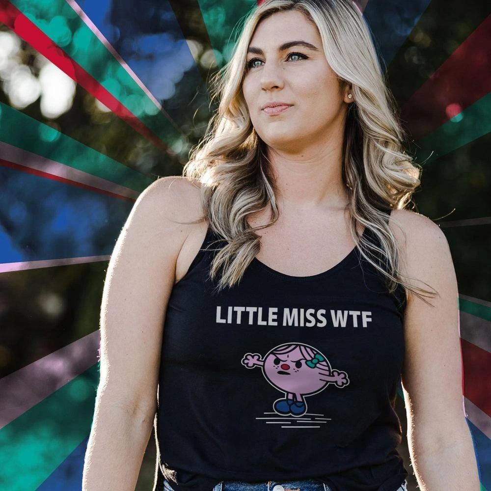 Women's WTF Tank - Black 3 Women's WTF Tank - Black