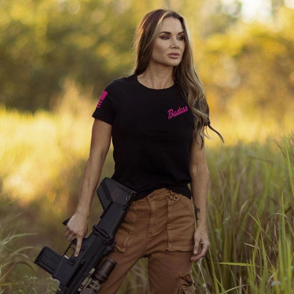 Women's Fully Leaded Slim Fit T-Shirt - Black 7 Women's Fully Leaded Slim Fit T-Shirt - Black - Image 5