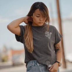 Women's Death Paisley Vintage Fit T-Shirt - Washed Black -Fashion Trend Clothing Store BlankPoster 2000x2000 GS6147DeathPaisleyVintageFit WashedBlack 5