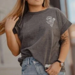 Women's Death Paisley Vintage Fit T-Shirt - Washed Black -Fashion Trend Clothing Store BlankPoster 2000x2000 GS6147DeathPaisleyVintageFit WashedBlack 8