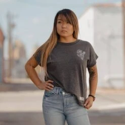 Women's Death Paisley Vintage Fit T-Shirt - Washed Black -Fashion Trend Clothing Store BlankPoster 2000x2000 GS6147DeathPaisleyVintageFit WashedBlack 9