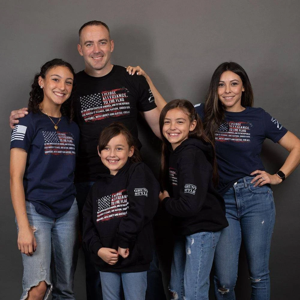 Youth Pledge Hoodie - Black 5 Youth Pledge Hoodie - Black - Image 3