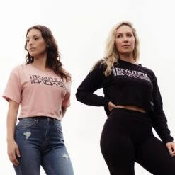 Women's Beautiful Badass Long Sleeve Cropped T-Shirt - Black -Fashion Trend Clothing Store BlankPoster 2000x2000 copy10GS5220 GS5222 Women sCroppedTees 1a0fa4ea 507f 4cdc 95f9 525831b95436