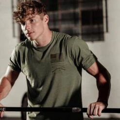 Improvise Adapt Overcome T-Shirt - Military Green -Fashion Trend Clothing Store BlankPoster 2000x2000 copy21 DefinedByDiscipline Campaign3 GS5248