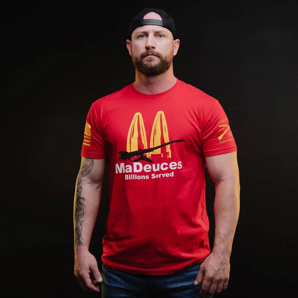 MaDeuces T-Shirt - Red 6 MaDeuces T-Shirt - Red - Image 4