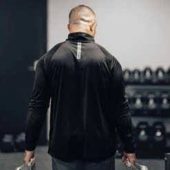 Men's 1/4 Zip - Black -Fashion Trend Clothing Store BlankPoster 2000x2000 copy2 GS5301 GruntStyle1 4Zip Black