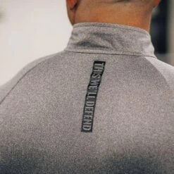 Men's 1/4 Zip - Heather Gray 9 Men's 1/4 Zip - Heather Gray -Fashion Trend Clothing Store BlankPoster 2000x2000 copy2 GS5302 GruntStyle1 4Zip HeatherGray