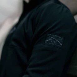 Men's 1/2 Zip Waffle Top - Black -Fashion Trend Clothing Store BlankPoster 2000x2000 copy2 GS5312 GruntStyle1 2ZipWaffleTop Black