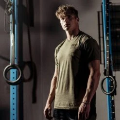 Strength Through Suffering T-Shirt - Military Green -Fashion Trend Clothing Store BlankPoster 2000x2000 copy2 GS6047StrengthThroughSuffering MilGreen