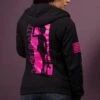 Women's Fully Leaded Full-Zip Hoodie - Black 1 Women's Fully Leaded Full-Zip Hoodie - Black -Fashion Trend Clothing Store BlankPoster 2000x2000 copy2 GS6214 Women sFullyLeadedFull ZipHoodie