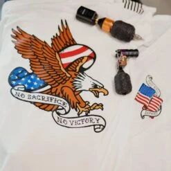 Women's No Sacrifice No Victory V-Neck - White -Fashion Trend Clothing Store BlankPoster 2000x2000 copy3GS5789Women sNoSacrificeNoVictoryV Neck White