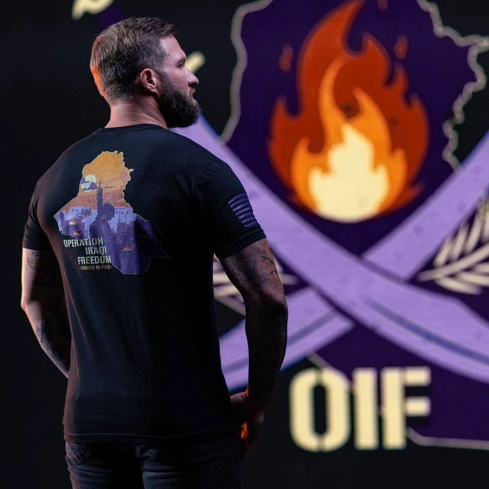 OIF - Forged In Fire T-Shirt - Black 6 OIF - Forged In Fire T-Shirt - Black - Image 4