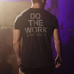 Do The Work T-Shirt - Midnight Navy -Fashion Trend Clothing Store BlankPoster 2000x2000 copy3 DefinedByDiscipline Campaign2 GS5245