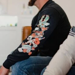 Full Send Long Sleeve - Black -Fashion Trend Clothing Store BlankPoster 2000x2000 copy4GS5780FullSendLS Black