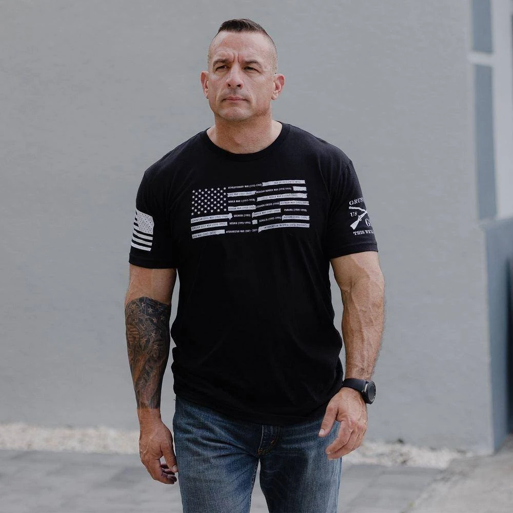 War Flag T-Shirt - Black 6 War Flag T-Shirt - Black - Image 4