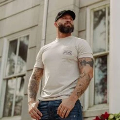 Basic Pocket T-Shirt - Sand 9 Basic Pocket T-Shirt - Sand -Fashion Trend Clothing Store BlankPoster 2000x2000 copy4 GS5446 GSBasicSandPocketTee