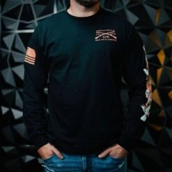 Full Send Long Sleeve - Black -Fashion Trend Clothing Store BlankPoster 2000x2000 copy6GS5780FullSendLS Black