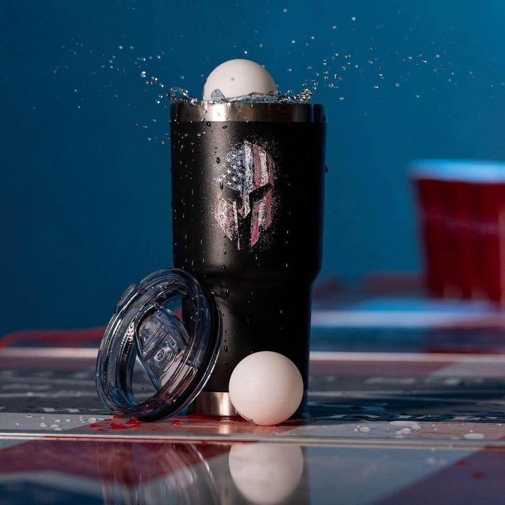 Accessories American Spartan 2.0 20oz Tumbler - Black 6 Accessories American Spartan 2.0 20oz Tumbler - Black - Image 4