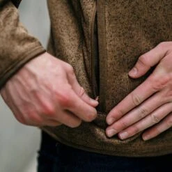 Men's Sweater Jacket - Coyote -Fashion Trend Clothing Store BlankPoster 2000x2000 copy7 GS4976 GruntStyleSweaterJacket Coyote