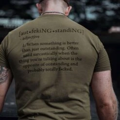 Outf*cking Standing T-Shirt - Military Green -Fashion Trend Clothing Store BlankPoster 2000x2000 copy9 GS5357 Outf ckingStanding MilitaryGreen