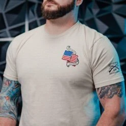 No Sacrifice No Victory T-Shirt - Sand -Fashion Trend Clothing Store BlankPoster 2000x2000 copyGS5788NoSacrificeNoVictory Sand