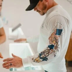 Nautical Pinup Long Sleeve - White 14 Nautical Pinup Long Sleeve - White -Fashion Trend Clothing Store BlankPoster 2000x2000 copyGS5801NauticalPinupLongSleeve White