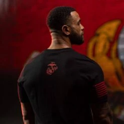 USMC - First In T-Shirt - Black -Fashion Trend Clothing Store BlankPoster 2000x2000 copyGSMC0106USMCFirstIn