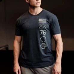 Do The Work T-Shirt - Midnight Navy -Fashion Trend Clothing Store BlankPoster 2000x2000 copy DefinedByDiscipline Campaign4 GS5245