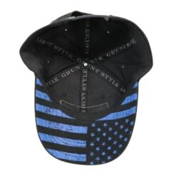 Accessories Blue Line Flag Hat -Fashion Trend Clothing Store C21 08800 Inside