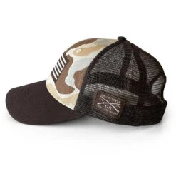 Accessories Frog Skin Beach Camo Mesh Hat -Fashion Trend Clothing Store C22 10439 LeftSide