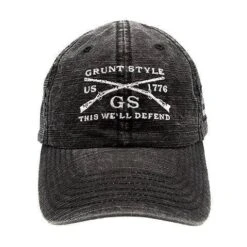 Accessories Veteran Hat - Charcoal Wash -Fashion Trend Clothing Store CM2A5625