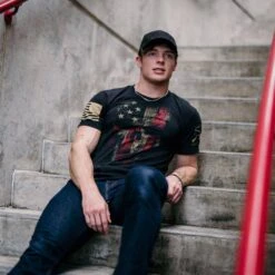 American Reaper 2.0 T-Shirt - Black -Fashion Trend Clothing Store GS1606 AmericanReaper2.0 10