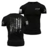 1776 Flag Tee - Black -Fashion Trend Clothing Store GS2610 STANDARD WEB READY both