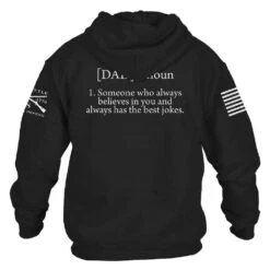 Dad Defined Hoodie - Black -Fashion Trend Clothing Store GS2824 DadDefinedHoodie WEB READY Back