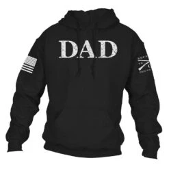 Dad Defined Hoodie - Black -Fashion Trend Clothing Store GS2824 DadDefinedHoodie WEB READY Front