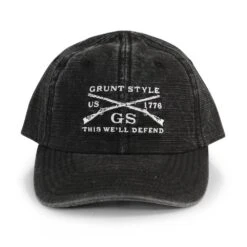 Accessories Grunt Style Hat - Charcoal Wash -Fashion Trend Clothing Store GS3303 C19 05507 Front 2000 min