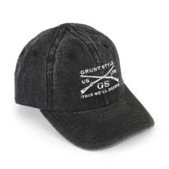 Accessories Grunt Style Hat - Charcoal Wash -Fashion Trend Clothing Store GS3303 C19 05507 FrontRight 2000 min