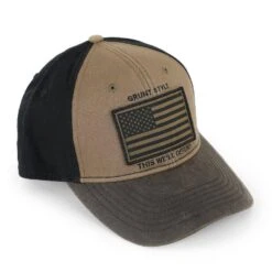 Accessories Veteran Flag Hat -Fashion Trend Clothing Store GS3406 C19 09182 FrontRight 2000 min
