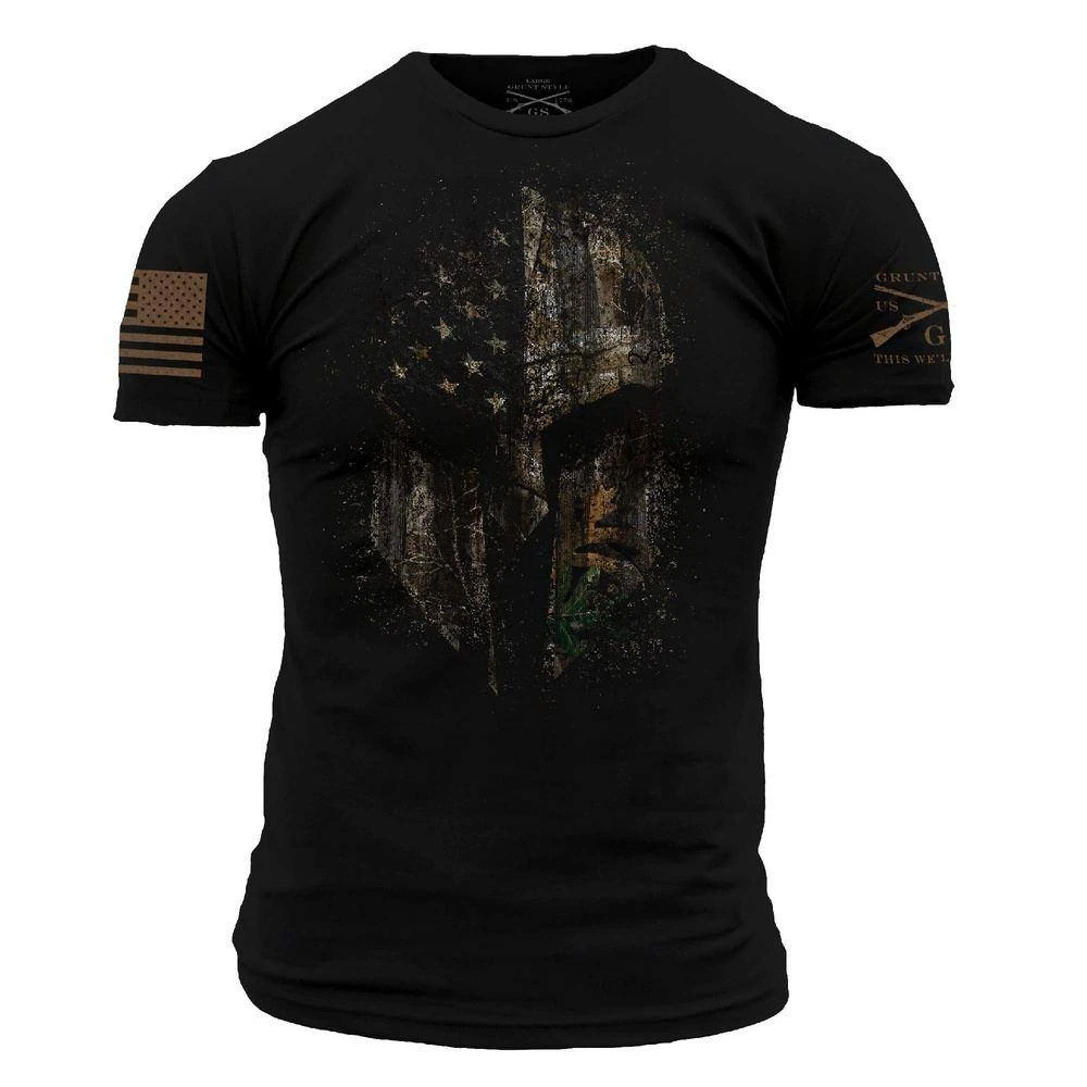 Realtree Edge® American Spartan T-Shirt - Black 3 Realtree Edge® American Spartan T-Shirt - Black