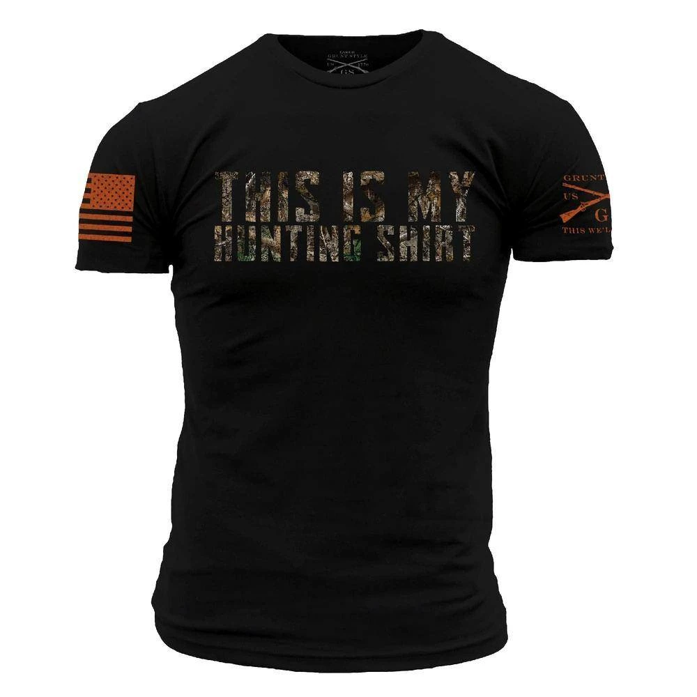 Realtree Edge® This Is My Hunting Shirt T-Shirt - Black 3 Realtree Edge® This Is My Hunting Shirt T-Shirt - Black