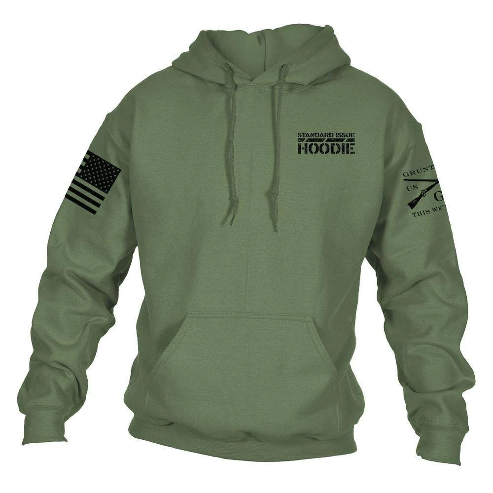 This Is My Hoodie Sweatshirt - Military Green 9 This Is My Hoodie Sweatshirt - Military Green - Image 7