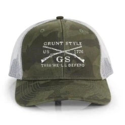 Accessories Camo Embroidered Logo Hat 10 Accessories Camo Embroidered Logo Hat -Fashion Trend Clothing Store GS3864 C19 09195B Front 2000 min