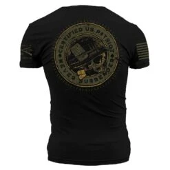 Patriot Seal T-Shirt - Black -Fashion Trend Clothing Store GS4263 STANDARD WEB READY 2021 back