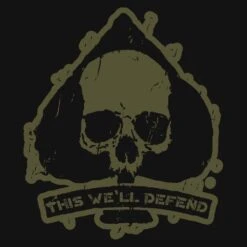 Patriot Seal T-Shirt - Black -Fashion Trend Clothing Store GS4263 STANDARD WEB READY 2021 frontart