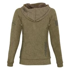 Women's Beautiful Badass Full Zip Hoodie - Military Green 9 Women's Beautiful Badass Full Zip Hoodie - Military Green -Fashion Trend Clothing Store GS4369 Women sBeautifulBadass FullZipHoodie STANDARD WEB READYB