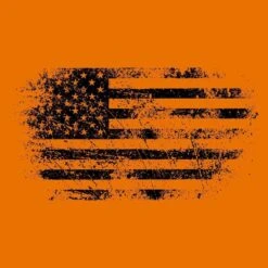 Vintage American Long Sleeve - Safety Orange -Fashion Trend Clothing Store GS4401 STANDARD WEB READYFRONTART