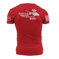 You'll Shoot Your Eye Out Kid T-Shirt - Red -Fashion Trend Clothing Store GS4494 STANDARD WEB READY 2021BACK